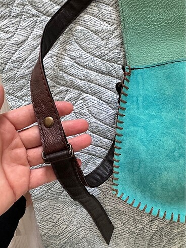 Turkuaz çanta - Görsel 3