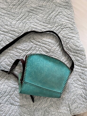 Turkuaz çanta - Görsel 6
