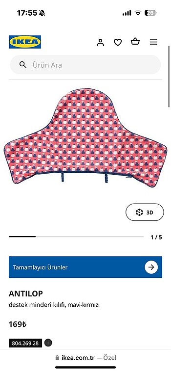 İkea mama sandalyesi minderi - Görsel 2