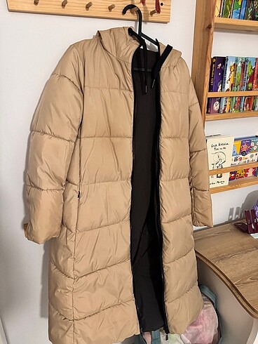 Zara Suya ve Rüzgara karşı korumalı kaban mont - Görsel 10