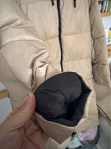 Zara Suya ve Rüzgara karşı korumalı kaban mont - Görsel 18