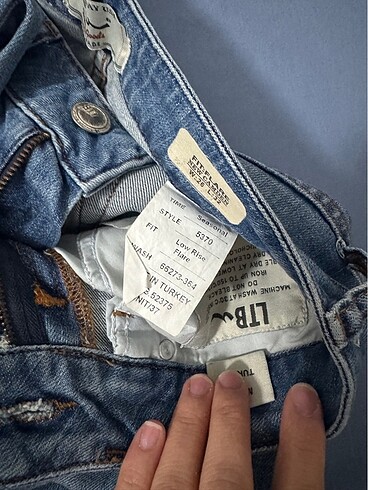 LTB Kot pantolon taşlı - Görsel 8