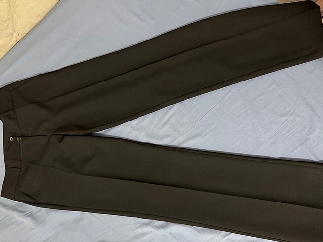 Kumaş siyah pantolon - Görsel 5