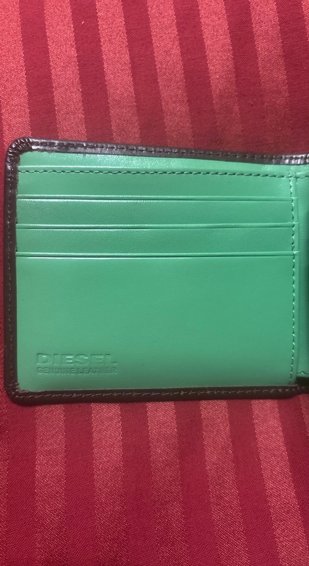 Diesel Erkek Kahverengi Orjinal Deri Cüzdan - Görsel 3