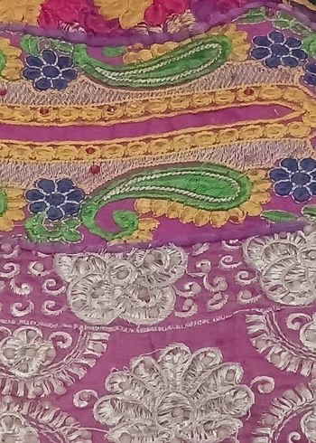 Hint işi renkli astarli reiner - Görsel 3