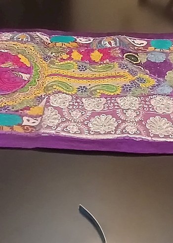 Hint işi renkli astarli reiner - Görsel 2