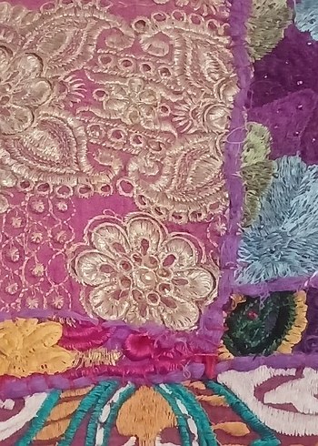 Hint işi renkli astarli reiner - Görsel 5