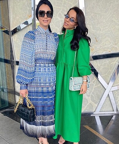 Zara Lavinia Couture Yeşil Elbise 38 beden