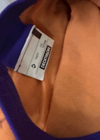 Siyah-Mor Kadın Spor Mayo - Görsel 6