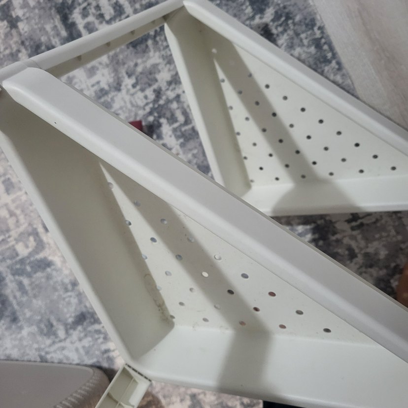 VESKEN Beyaz Raf Ünitesi 33x33x71 cm - Görsel 4