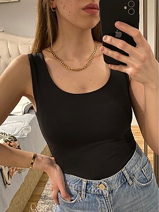 SİYAH TOPARLAYICI BODY