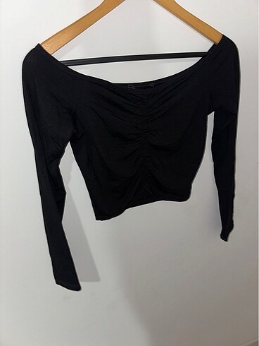 s Beden Drape detaylı bluz