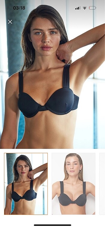 m Beden siyah Renk Siyah bikini takımı