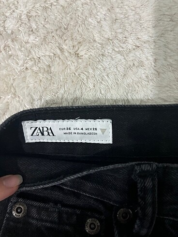 s Beden siyah Renk Zara jean pantolon