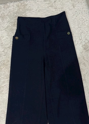 Kadın Lacivert Kumaş Pantolon - Görsel 4