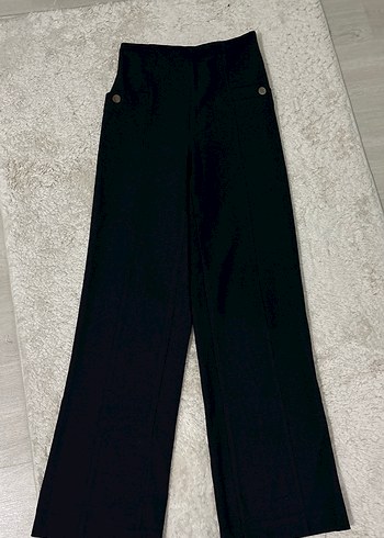 Kadın Lacivert Kumaş Pantolon - Görsel 2