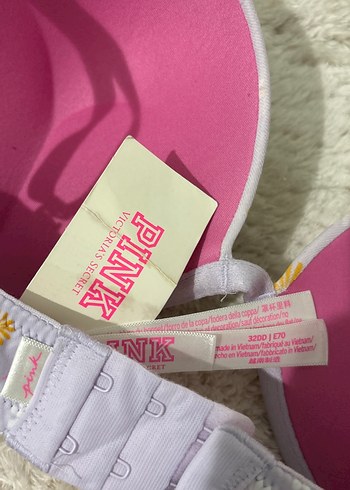 Lila Çiçek Desenli Bohem Sütyen - Görsel 3