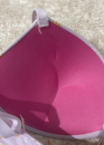 Lila Çiçek Desenli Bohem Sütyen - Görsel 4