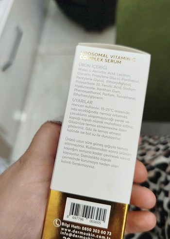  Beden Be Bright Liposomal Vitamin C Kompleks Serum