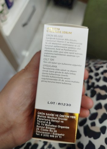 Diğer arbutin serum