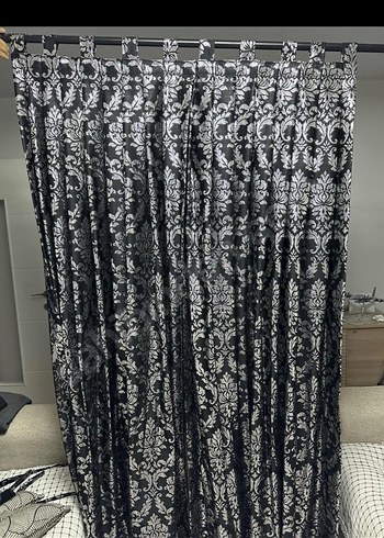 Desenli Fon Perde - Görsel 2