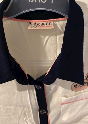 Nakışlı Düğmeli Uzun Kollu Kadın Gömlek8/9  9/10 yaş - Görsel 7