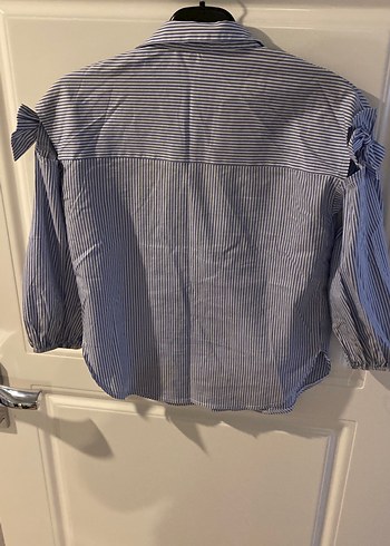 Nakışlı Düğmeli Uzun Kollu Kadın Gömlek8/9  9/10 yaş - Görsel 5