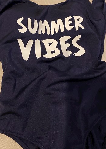 Yaz Temalı Baskılı Kadın Mayo - Görsel 6