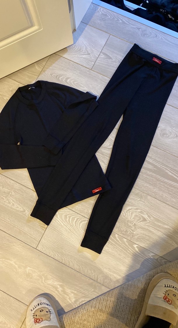 Siyah termal içlik erkek /kız ürünüdür - Görsel 4