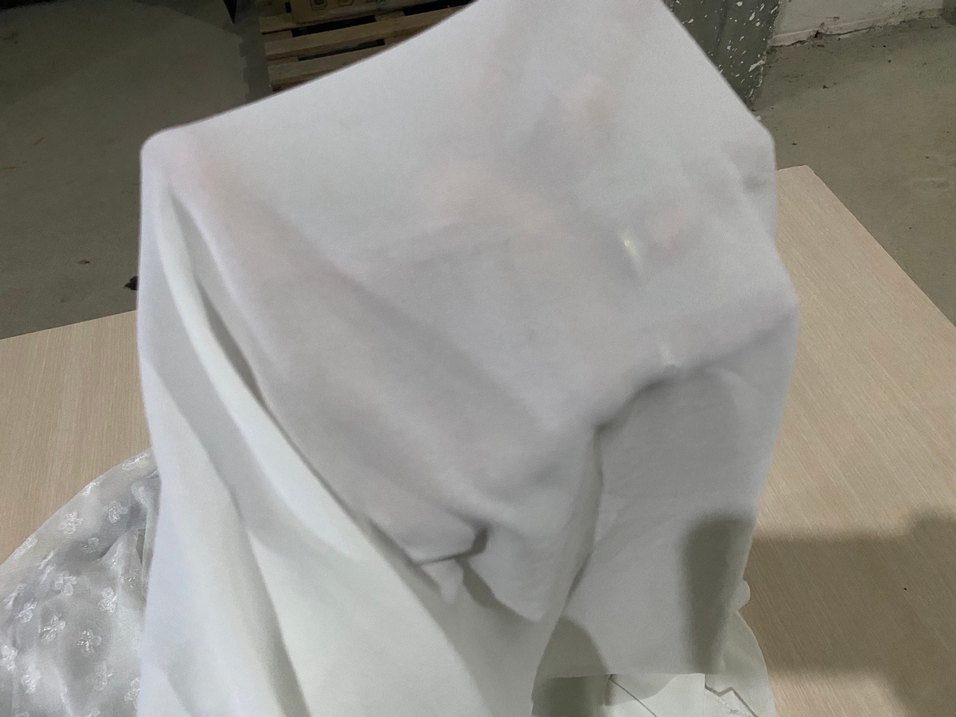 Kadın Bohem Tarzı Beyaz ve Gri Şal - Görsel 5