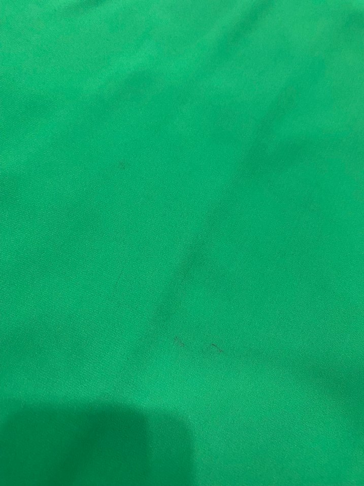 Yeşil Kadın Fırfırlı Uzun Kollu Bluz - Görsel 4