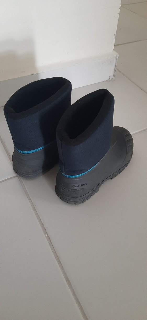 Mavi Erkek Çocuk Kauçuk Bot Velcro ,30-31 numara #decathlon - Görsel 2