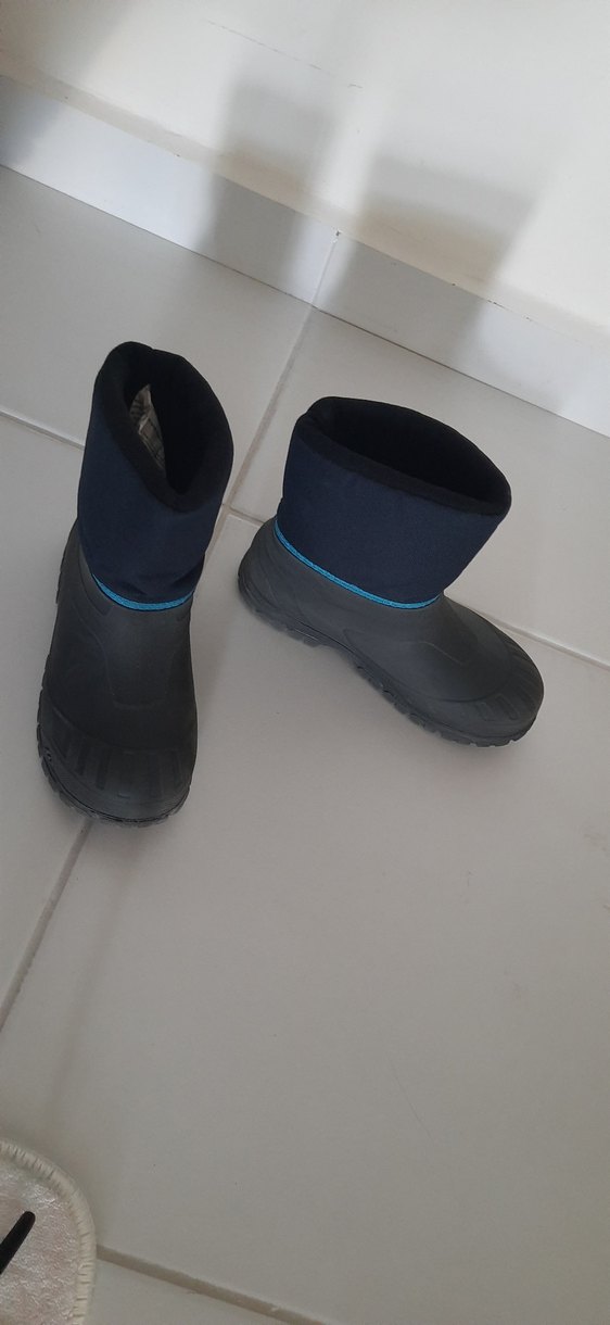 Mavi Erkek Çocuk Kauçuk Bot Velcro ,30-31 numara #decathlon - Görsel 4