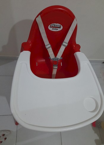 Kırmızı PİLSAN Mama Sandalyesi, plastik - Görsel 2