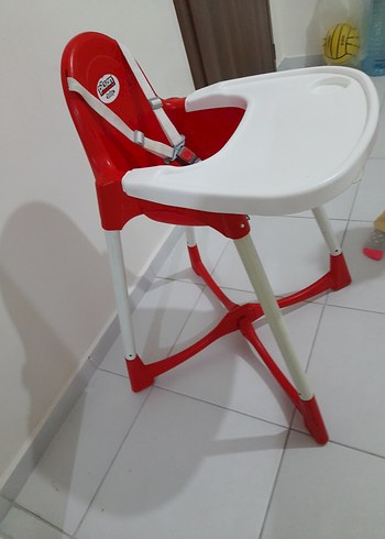 Kırmızı PİLSAN Mama Sandalyesi, plastik - Görsel 3
