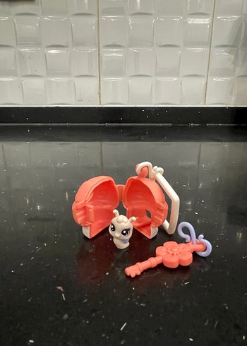 Renkli Pembe Mini Aksiyon Figürü ve Anahtarlık lps miniş