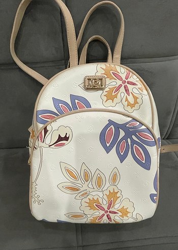 Pierre cardin Çiçek Desenli Bohem Sırt Çantası