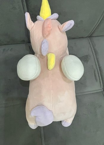 Diğer Bej Pastel Renkli Peluş Unicorn Oyuncak