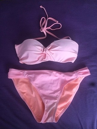 Penti pembe bikini takımı