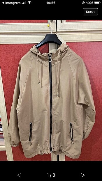 Oversize yağmurluk