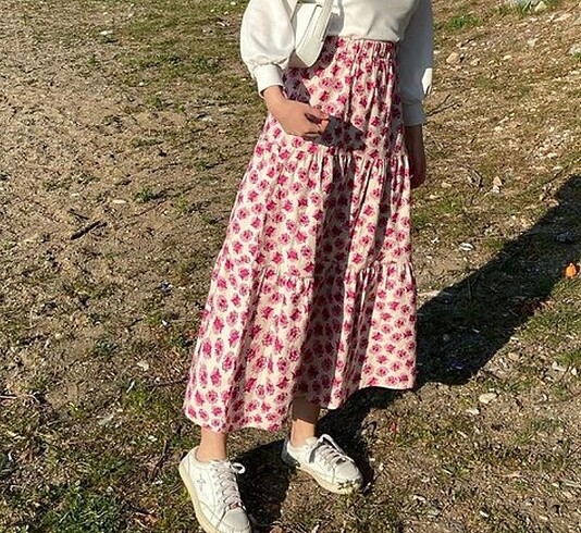 Zara model etek ve bol pantalon