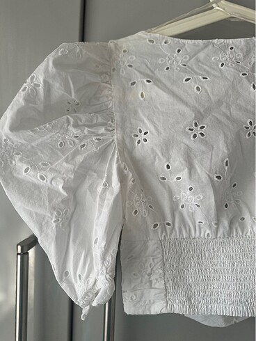 xs Beden beyaz Renk Zara Top