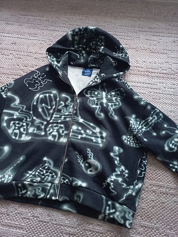 Bershka Y2K kapüşonlu hırka