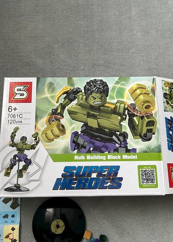 Diğer Hulk Süper Kahraman Lego Seti 120 Parça