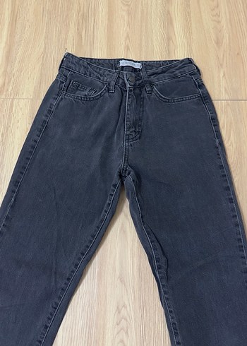 Antrasit Straigt Jean - Görsel 4