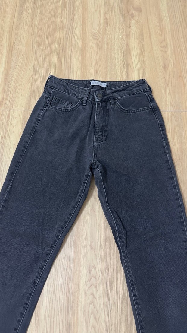 Antrasit Straigt Jean - Görsel 4