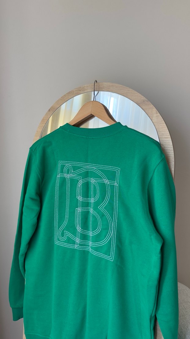 Yeşil Burberry Erkek Sweatshirt - Görsel 4