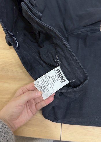 yüksek bel Straight Jean - Görsel 6