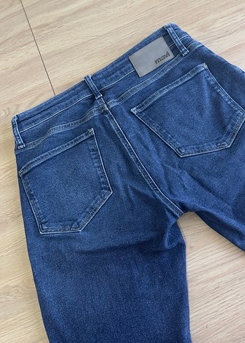 Erkek Mavi Denim Regular Fit Günlük Jean - Görsel 5