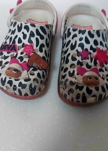 Crocs kız çocuk terlik